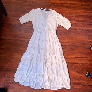 White Knox Rose dress